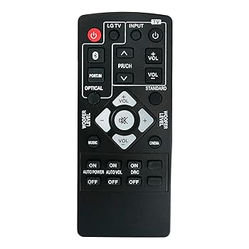 【中古】【未使用】交換用オーディオリモコン COV30748160 Sub COV30748128 LGサウンドバーステレオシステム NB2540 NB2540A S24A1-W NB2540D S24A1W用