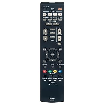【中古】【未当て嵌める】RAV575 VDM8700 取り替えっこ用遠隔操作 ヤマハ AV受信システム RX-V6A TSR-700に相応う