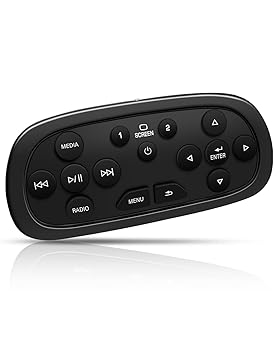 【中古】DVDエンターテイメントリモコン シボレーシルバラード 1500 2500 HD 3500 HD サバーバン キャデラック SRX エスカレード XT5 GMC シエラ ユーコ