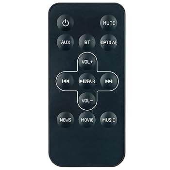 【中古】【未使用】交換用リモートコントロールコマンダー 東芝サウンドバー TY-SBX130 TY-SBX130Bに対応｜AJIMURA-SHOP 9,086円