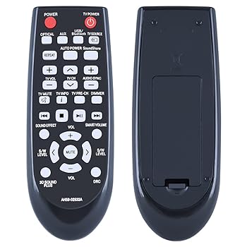 【中古】【未使用】PZL AH59-02532A Samsung サウンドバー ホームシアターリモコン HW-FM35/ZA HW-F350 HW-F355/ZC HW-F355 HW-F355/ZA HW-FM35用