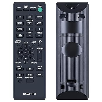 【中古】【未当て嵌める】PZL RM-AMU171 取り替えっこ用遠隔操作 Sony ステレオオーディオ Hi-Fi取り合わせ CMT-BT80W HCD-SBT100B CMT-SBT300WB CMT-BT60 CMT-SBT100 CMT-BT60B HCD
