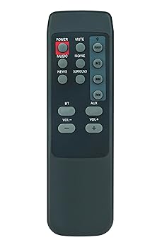 【中古】AULCMEET 交換用リモコン Nakamichi NK1B サウンドバー ホームシアターシステムに対応