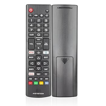 【中古】AKB75675304 交換用リモコン LG TV 32LM570BPUA 32LM620BPUA 43LM5700PUA 55UM69に対応