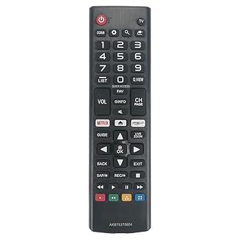 【中古】AKB75375604 交換用リモコン LG LED TV 43UK6300PUE 49UK6300PUE 55UK6300PUEに対応