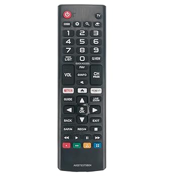 【中古】【未使用】AKB75375604 交換用リモコン LG TV用 交換用リモコン 65SK9500PUA 55SK8000AUB
