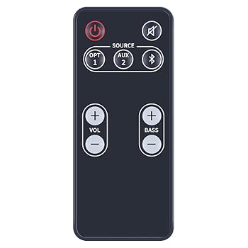 【中古】PZL 交換用リモコン Polk Sound Bar Audio Speaker System RE95201 RE9520-1 FR1 DSB1 D581用|AJIMURA-SHOP