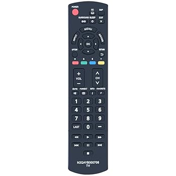 【中古】【未当て嵌める】PZL N2QAYB000706 取り替えっこ用遠隔操作 Panasonic LCD TV TC-L32X5 TC-P60U50 TC-60PU54 TC-P42X5 TC-P50U50 TC-P50X5 TC-50PU54用