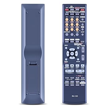 【中古】【未使用】PZL RC-1120 交換用リモコン Denon DHT590BA AVR-591 AVR-1610 AVR390 AVR-391 AVR-590 AVレシーバー用