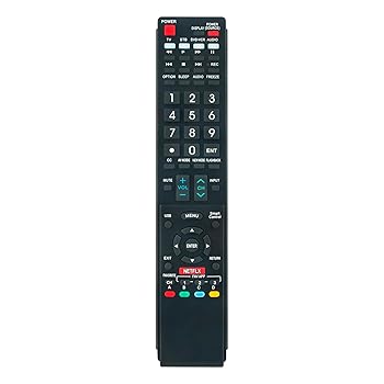 【中古】【未使用】PERFASCIN 600154000-579-G 交換用リモコン シャープ AQUOS LED TV HDTV Netflixボタン付き LC-50LE650U LC50LE650U LC-50LE650 LC50LE650 LC50L