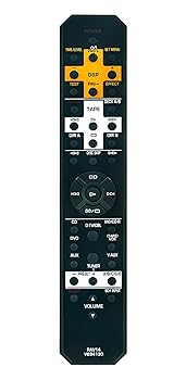 【中古】【未当て嵌める】RAV14 V694130 取り替えっこ用遠隔操作 ヤマハ 自然的物音 AV受信システム RX-V396RDS RX-V420RDS用