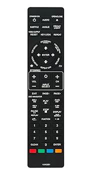 【中古】【未使用】VXX3351 交換用BDプレーヤーリモコン Pioneer Blu-ray BD DVDディスクプレーヤー VXX3379 BDP-31FD BDP-33FD BDP-330 BDP-333 BDP-LX53 BDP-120