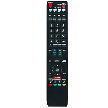 【中古】【未当て嵌める】取り替えっこ用リモートコマンダー 相応う機種: Sharp TV LC-60LE750U LC-70C7500U LC-60LE655U LC-70UD1U LC-70LE650U LC-60LE650U LC-60C7500U LC-60LE85 家電-その他