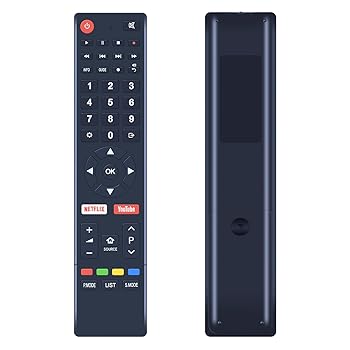 【中古】【未当て嵌める】PZL AW58B4K 取り替えっこ用遠隔操作 Aiwa Smart AW50B4K AW75B4K AW65B4K 4K UHD LED 高品位テレビ TV用