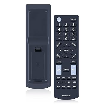 【中古】【未当て嵌める】NS-RC4NA-18 取り替えっこ用遠隔操作 Insignia TV NS-32D311NA17 NS-32D311MX17 NS-40D420NA18 NS-49D420NA18 NS-55D420NA18 NS-40D420MX18 NS-5用 5D420