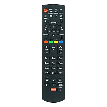 【中古】【未当て嵌める】N2QAYB000828 取り替えっこ用遠隔操作 パナソニック TV TC-50AS530U TC-50AS630U TC-50ASU534に相応う