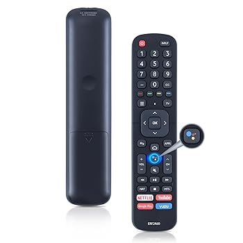 【中古】【未当て嵌める】ERF2A60 響き取り替えっこ用遠隔操作 Hisense 4K Ultra 固定ディスク TV 50H6570F 55H6570F 65H6570 55H8F 65H8F 65H9F 55H9F 43H6570F 55H9050F 55H9070F 55H9020F TV・オーディオ・カメラ-アクセサリー・部品-リモコン