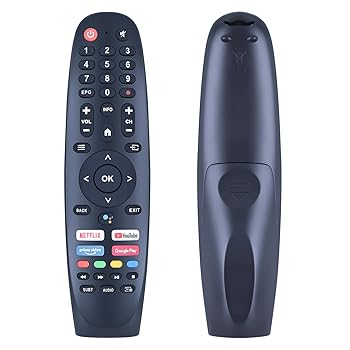【中古】【未使用】音声交換用リモコン Caixun Smart Android TV EC32V2HA EC40V2FA用