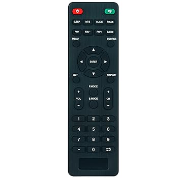 【中古】【未使用】交換用リモートコントロールコマンダー Curtis TV LED1916A LED2440A LCD2687A LED1930Aに対応