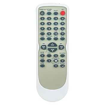 【中古】【未使用】AULCMEET NF109UD 交換用リモコン Magnavox TV DVD VCRコンボ CMWC20T6 CT202MW8 CT270MW8A MSD724G MWC20T6 MWC24T5 MWC24T5用