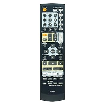 【中古】PERFASCIN RC-668M 交換用リモコン Onkyo AVレシーバー HT-R640 HT-S894 HT-S894B HTR640 HTS894 HTS894B RC668Mに対応|AJIMURA-SHOP