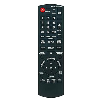 【中古】【未使用】N2QAYB000503 PERFASCIN 交換用リモコン パナソニック Sa-Akx50Gn N2QA-YB000503 CDステレオオーディオシステム用