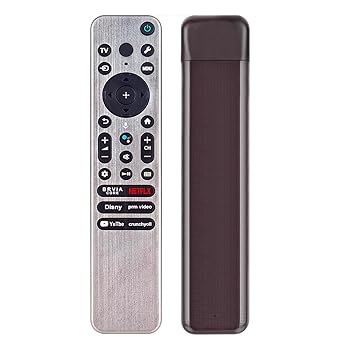 【中古】【未当て嵌める】AULCMEET 遠隔操作 RMF-TX910U 取り替えっこ用うしろ側ともし火付き添い人音吐遠隔操作 Sony Smart 4 8K 高品位テレビ 固定ディスク TV、Sony 2023 Bravia TVs 模範例 XR-55A95L XR55X