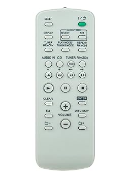 【中古】RM-SC55交換用リモコン Sony Mini Hi-Fiコンポーネントシステム CMT-HPR90 HCD-EC55 HCD-EC77 HCD-GX99 HCD-HPR90 MHC-EC55 MHC-EC77に対応|AJIMURA-SHOP