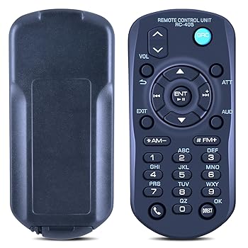 【中古】【未使用】RC-405 交換用リモコン KenwoodカーCDレシーバーオーディオステレオ KDC-X896 KDC-452U KDC-BT852HD KDC-X496 KMR-550U DPX308U DPX-308U KDC-14|AJIMURA-SHOP
