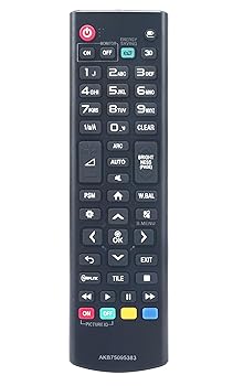 【中古】AKB75095383 交換用リモコン LG TV 50UL3JEP 50UL3GBJ 9SM5CB 49SM5KE 55SM5KE 49SM5KEB 86UL3J 65UL3J 43UL3J-B 50UL3J-B 55UL3J-B 75UL3J-B 65|AJIMURA-SHOP