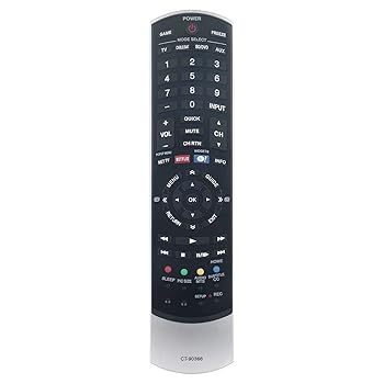 【中古】CT-90366取り替えっこ用遠隔操作 東芝LCD TV 46SL417 46SL417U 55SL417 32SL415U 32SL415UM 24SL415U 32SL415Y 55SL417U 24SL415UM 32SL415 24SL415に対 TV・オーディオ・カメラ-リモコン-アクセサリー・部品