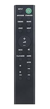 【中古】【未使用】AULCMEET RMT-AH410U 交換用リモコン ソニーサウンドバーサラウンドスピーカー HT-S200F HTS200F HT-S100F 1-493-358-11 RMT-AH410J RMT-AH411U