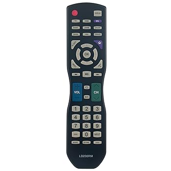 【中古】【未当て嵌める】LD230RM 取り替えっこ用遠隔操作 コマンダー Apex Digital Flat Panel TV LD4088RM RTLD230RM LE3245M用