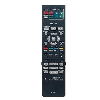 【中古】【未当て嵌める】AIDITIYMI GA670PA 取り替えっこ用遠隔操作 読みやすい ブルーレイディスクプレーヤー BD-HP50 BD-HP50U BDHP50 BDHP50U