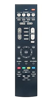 【中古】RAV561交換用リモコン ヤマハ AVレシーバー ZZ43210 HTR-3072 HTR3072 RX-V385 RXV385 YHT-4950UBL YHT4950UBL