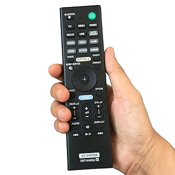 【中古】【未使用】交換用リモコン ソニー HT-Z9F SA-WZF9 HT-X9000F SA-XF9000 サウンドバーに対応