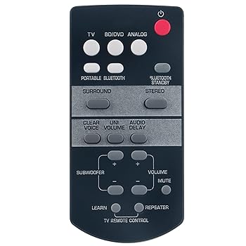 【中古】【未使用】FSR64 ZG80730 交換用リモコン ヤマハ サウンドバー YAS-152 YAS-152BL ATS-1520 ATS-1520BL YAS152 YAS152BL ATS1520 ATS1520BL