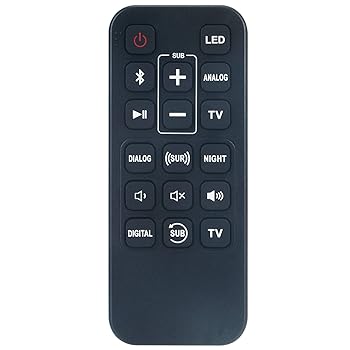 【中古】交換用リモコン Klipschサウンドバー シネマ 600 Cinema 800 BAR 48 BAR48 サウンドバーシステム用