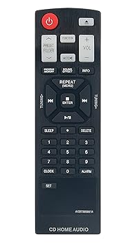 【中古】【未使用】AKB73656414 交換用リモコン LG CD ホームオーディオ ステレオシステム CMS2640F CM2640 CM2630 CM2740 CMS2730F