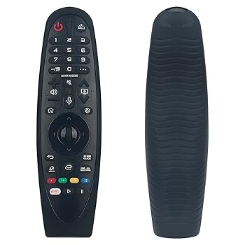 【中古】シリコン保護ケース LG AN-MR600 AN-MR650 AN-MR18BA AN-MR19BA AN-MR20GA リモコン [紛失防止] アンチスリップ マジック リモート ケース カバ