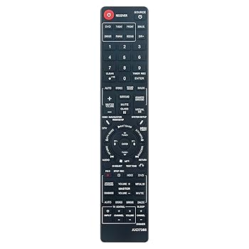 【中古】【未使用】ECONTROLLY AXD7388 交換用リモコン Pioneer TV VSX-43TX用