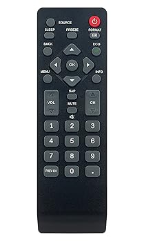 【中古】【未使用】NH001UD 交換用リモコン Emerson TV LC320EM1 LC260EM1 LC220EM1 LC190EM1 LC190EM2 LC260EM2 LC320EM2 LC220EM2 CLC401EM2F LC401EM2 LC401EM2F
