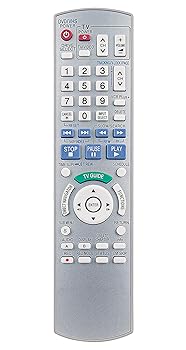 【中古】【未当て嵌める】EUR7659Y90 取り替えっこ用遠隔操作 パナソニック ヴィデオディスクリコーダー DMR-EH75 DMR-EH75V DMR-EH75VS DMR-EH75VP用