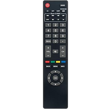【中古】【未使用】NH418UP 交換用リモコン コマンダー Magnavox LCD LED TV 50ME336V 43ME345V 55ME345V 50ME336V/F7 50ME336V/F7B 43ME345V/F7A 55ME345V/F7A用