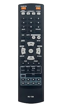 【中古】【未使用】RC-139 交換用リモコン Sherwood AVレシーバー RD-606i用