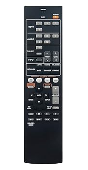 【中古】【未使用】RAV523 交換用リモコン ヤマハ AVレシーバー HTR-2067 HTR2067 ZJ66520用