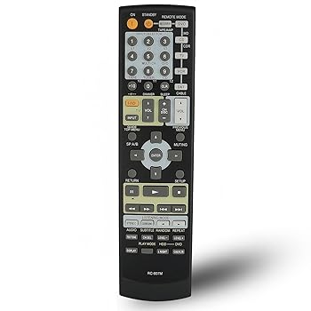 【中古】【未使用】交換用リモコン RC-607M RC607M ONKYO AVレシーバー HTSR503 TXSR503 TXSR503S HT-SR503 TX-SR503 TX-SR503Sに対応