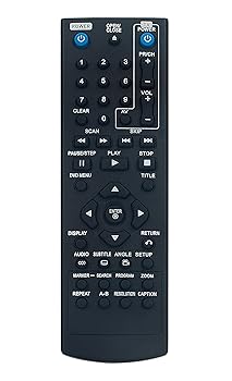 【中古】【未使用】COV33662806 交換用リモコン LG DVDプレーヤー DP520H DP521H DP522H DP527H DP132H DP132HE DK785 DV341S DV341 DV351 DV381-P DV276-E2M DVX27