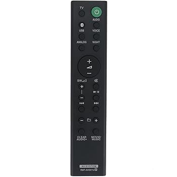 【中古】【未使用】RMT-AH301U 交換用リモコン コマンダー Sony Soundbar HT-MT301 HTMT301 HT-MT300 HTMT300 HT-MT300/B HT-MT300/W サウンドバースピーカー用