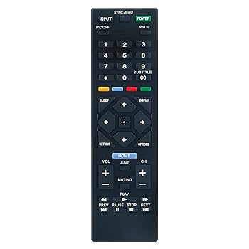 【中古】【未当て嵌める】RMT-TX110L Sub RM-YD092 取り替えっこ用遠隔操作 Sony LCD TV KDL-32R320C KDL-40R370Cに相応う